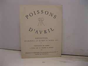 Poissons d'avril. Exposition du mardi 3 au mardi 24 avril 1951