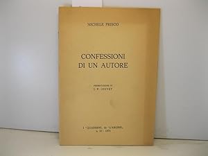 Michele Prisco. Confessioni di un autore