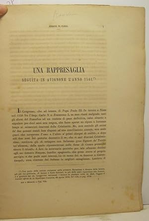 Una rappresaglia seguita in Avignone l'anno 1541