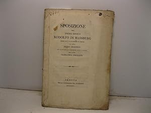 Sposizione del poema eroico Rodolfo di Habsburg letta all'I. R. Accademia di Padova dal conte Pie...