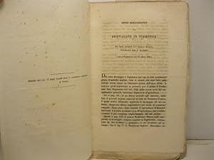 Cenni bibliografici sul drenaggio in Piemonte letto nell'adunanza del 20 marzo 1856; SEGUE Sul dr...