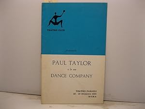 Teatro Club presenta Paul Taylor e la sua Dance company. Teatro Parioli, 18-19 dicembre 1961, Roma