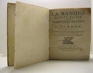 La Banque rendue facile aux principales nations de l'Europe. Nouvelle edition. Revue, corrigee et...