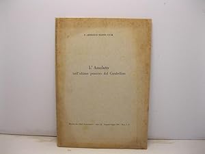 Seller image for L'assoluto nell'ultimo pensiero del Carabellese. Estratto da 'Studi francescani', anno 58, gennaio-giugno 1961, 1-2 for sale by Coenobium Libreria antiquaria