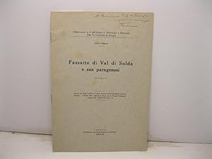 Fassaite di Val Solda e sua paragenesi. Estr. da: Studi trentini di scienze naturali 1940, fasc. ...