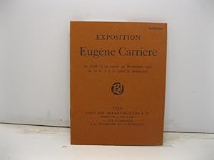 Exposition Eugene Carriere du lundi 22 au mardi 30 novembre 1920 de 10 h. a' 5 h