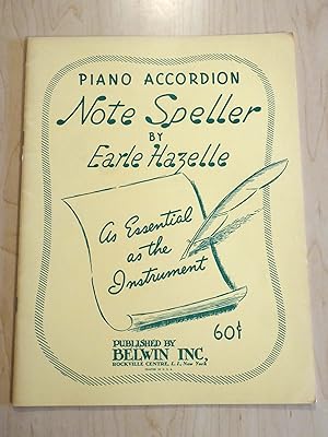 Piano Accordion Note Speller, As Essential As The Instrument