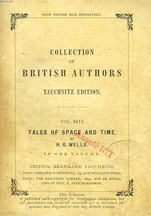Bild des Verkufers fr TALES OF SPACE AND TIME (TAUCHNITZ EDITION, COLLECTION OF BRITISH AND AMERICAN AUTHORS, VOL. 3413) zum Verkauf von Le-Livre