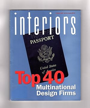Seller image for Interiors (Magazine) - October, 1997. Top 40 Multinational Design Firms. for sale by Singularity Rare & Fine