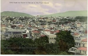 Cote Ouest du Koubet et Est de la ville Tripoli Syrie. Cartes Postale.