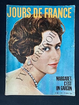 JOURS DE FRANCE-N°365-11 NOVEMBRE 1961