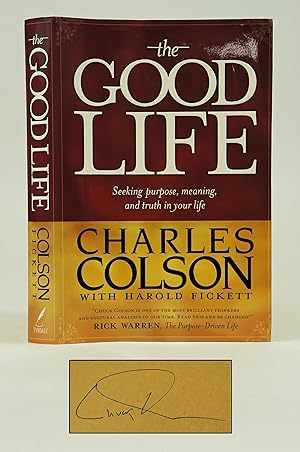 Immagine del venditore per The Good Life: Seeking Purpose, Meaning, and Truth in Your Life (Signed) venduto da Shelley and Son Books (IOBA)