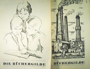 Zeitschrift der Büchergilde Gutenberg. Jahrgang 1932, Heft 1 bis 12.