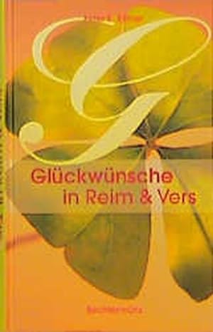 Seller image for Glückwünsche in Reim und Vers for sale by ANTIQUARIAT Franke BRUDDENBOOKS