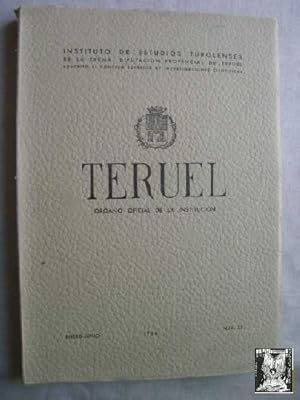 TERUEL, Organo Oficial de la Institución. Enero Junio 1966 nº 35