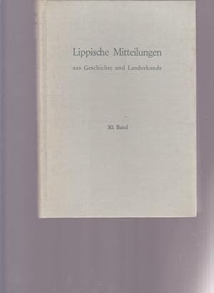 Lippische Mitteilungen aus Geschichte und Landeskunde.