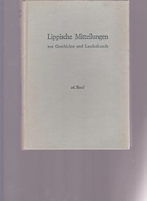 Lippische Mitteilungen aus Geschichte und Landeskunde.