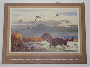 Remington's Portfolio of American Waterfowl Hunting. Ducks, Geese, Decoys. 12 Illustrations of Am...