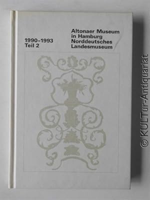 Bild des Verkufers fr Altonaer Museum in Hamburg. Norddeutsches Landesmuseum. 1990 - 1993 Jahrbuch Teil 2. zum Verkauf von KULTur-Antiquariat