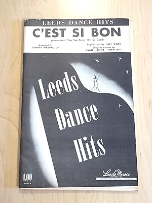 Seller image for C'Est Si Bon, Leeds Dance Hits, Full Orchestra Parts for sale by Bradley Ross Books