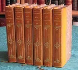 L'Histoire de Don Quichotte de La Manche. 6 volumes.