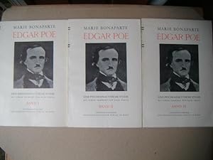 Edgar Poe. Eine psychoanalytische Studie. Mit einem Vorwort von Sigmund Freud. 4 Teile in 3 Bände...