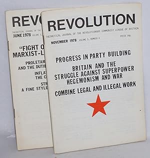 Revolution. Theoretical journal of the Revolutionary Communist League of Britain. [Two issues: Vo...