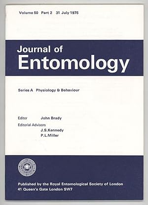 Journal of Entomology Volume 50, Part 2, July 1975