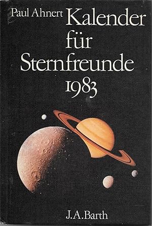 Bild des Verkufers fr Kalender fr Sternfreunde 1983 zum Verkauf von Antiquariat Christian Wulff