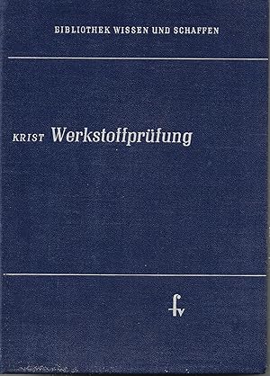 Seller image for Werkstoffprfung for sale by Antiquariat Christian Wulff