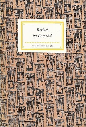 Insel-Bücherei IB Nr.762 14.-28.Tsd., Barlach im Gespräch