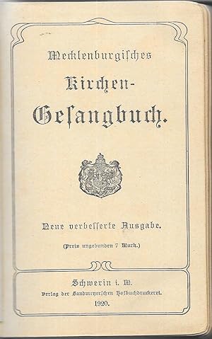 Mecklenburgisches Kirchen - Gesangbuch