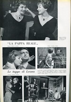 LA PAPPA REALE "La bonne soupe", commedia in due tempi (sul numero 154 del febbraio 1959 - pag. 3...