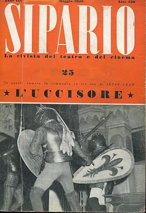 L'UCCISORE (The assassin) commedia in tre atti (sul n.25 del maggio 1948 - pag. 29-51 - della riv...