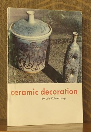 Seller image for CERAMIC DECORATION BOOK NO. 1 for sale by Andre Strong Bookseller