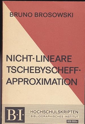 Bild des Verkufers fr Nicht-lineare Tschebyscheff-Approximation zum Verkauf von Versandantiquariat Karin Dykes