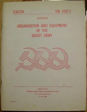 Organization and Equipment of the Soviet Army