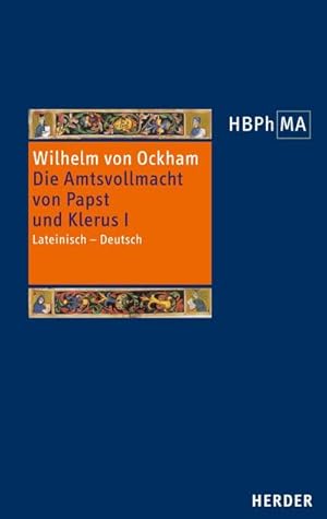 Immagine del venditore per Herders Bibliothek der Philosophie des Mittelalters 2. Serie : Lateinisch - Deutsch. bersetzt und eingeleitet von Jrgen Miethke venduto da AHA-BUCH GmbH