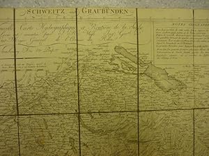 Nouvelle carte hydrogarphique & routiere de la Suisse. Levée et executée par J. H. Weiss, Ingr. (...