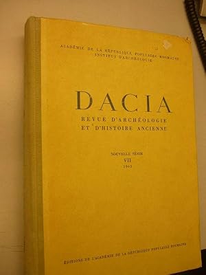 Revue d archéologie et d histoire ancienne, nouvelle série VII Zeitschrift für Archäologie und Ge...