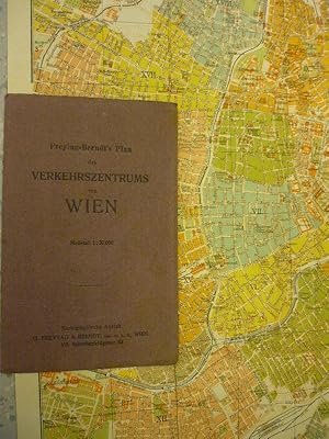 Fraytag Berndt Plan des Verkehrszentrums von Wien, Maßstab 1 : 20 000