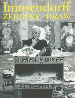Bild des Verkufers fr Jrg Immendorff. Zeichne. Draw. Arbeiten aus seinem Archiv. zum Verkauf von Antiquariat Lenzen