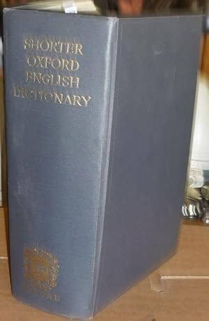 shorter oxford english dictionary