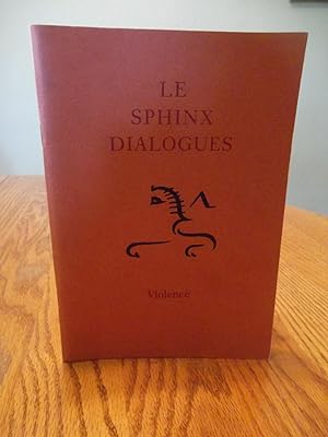 Le Sphinx Dialogues; Violence - Beaulieu September 21-23 1995