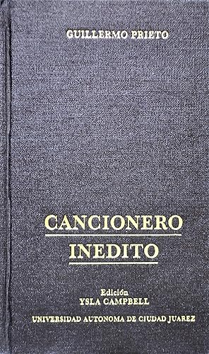 Image du vendeur pour Cancionero Indito mis en vente par Casa Camino Real