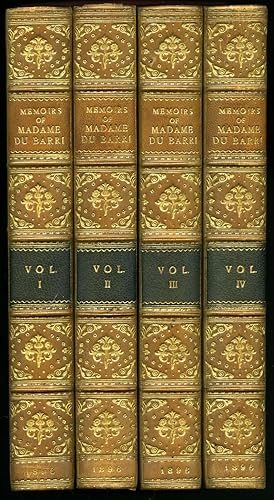 Seller image for Memoirs of Madame Du Barri Translated from the French, by the Translator of "Vidocq." [Complete in 4 volumes] for sale by Little Stour Books PBFA Member