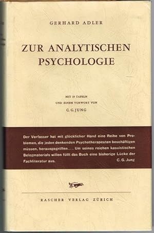 Zur Analytischen Psychologie. Mit 19 Tafeln und einem Vorwort von C. G. Jung.