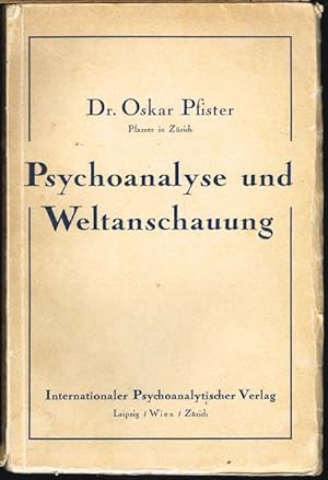 Psychoanalyse und Weltanschauung.