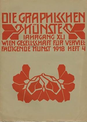 Die Graphischen Künste. Jahrgang XLI, 1918, Heft 4.