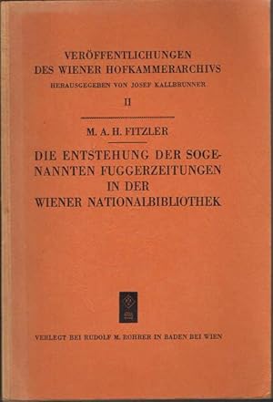 Die Entstehung der sogenannten Fuggerzeitungen in der Wiener Nationalbibliothek.